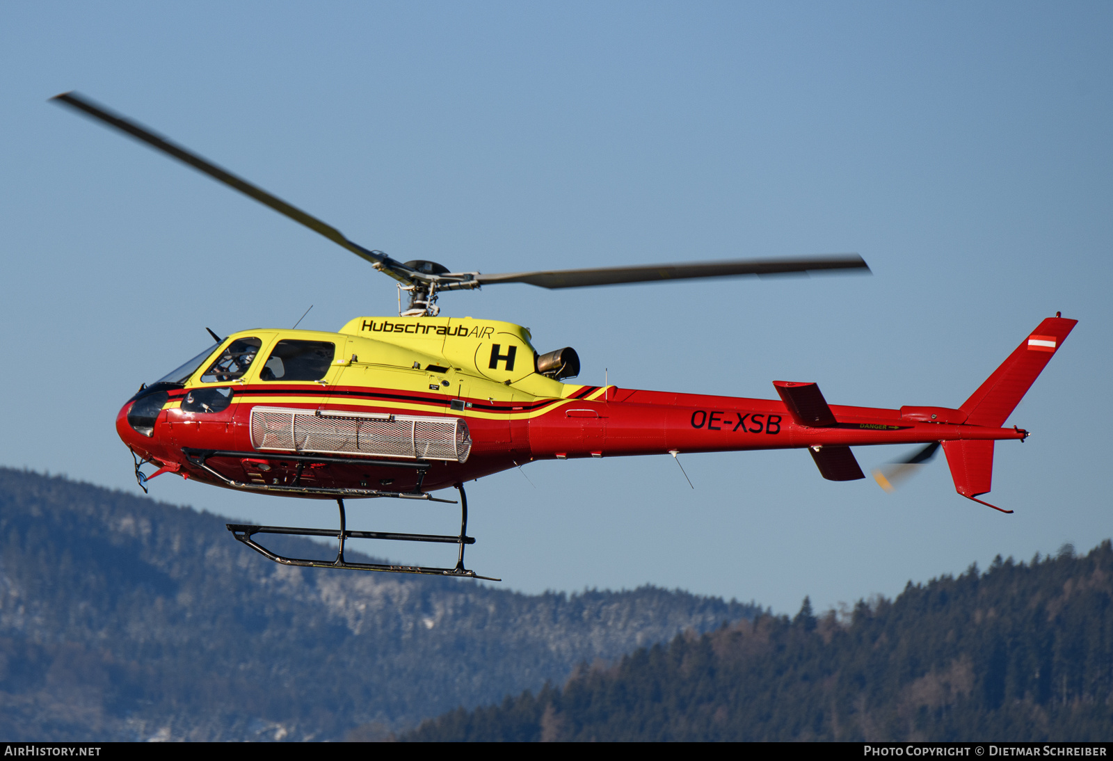 Aircraft Photo of OE-XSB | Aerospatiale AS-350B-2 Ecureuil | HubschraubAIR | AirHistory.net #836987