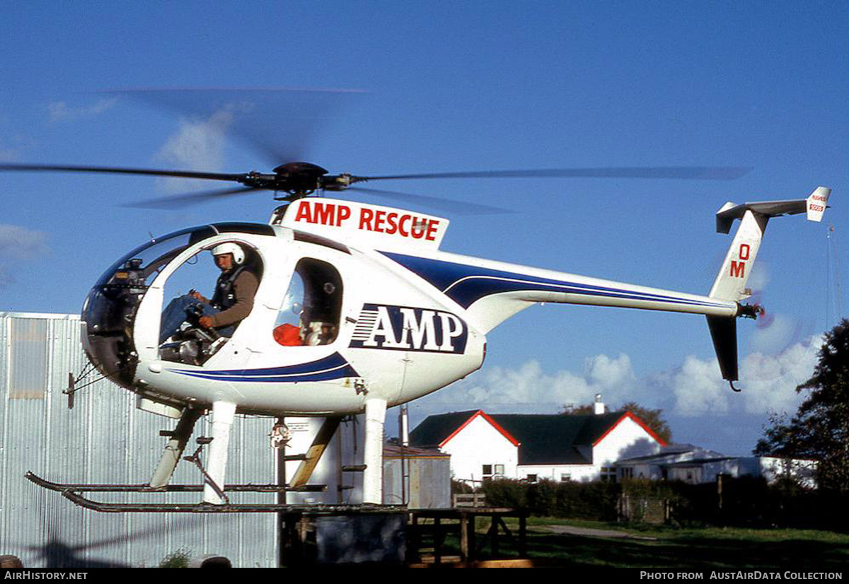 Aircraft Photo of ZK-HOM / OM | Hughes 500D (369D) | AMP Rescue | AirHistory.net #837008