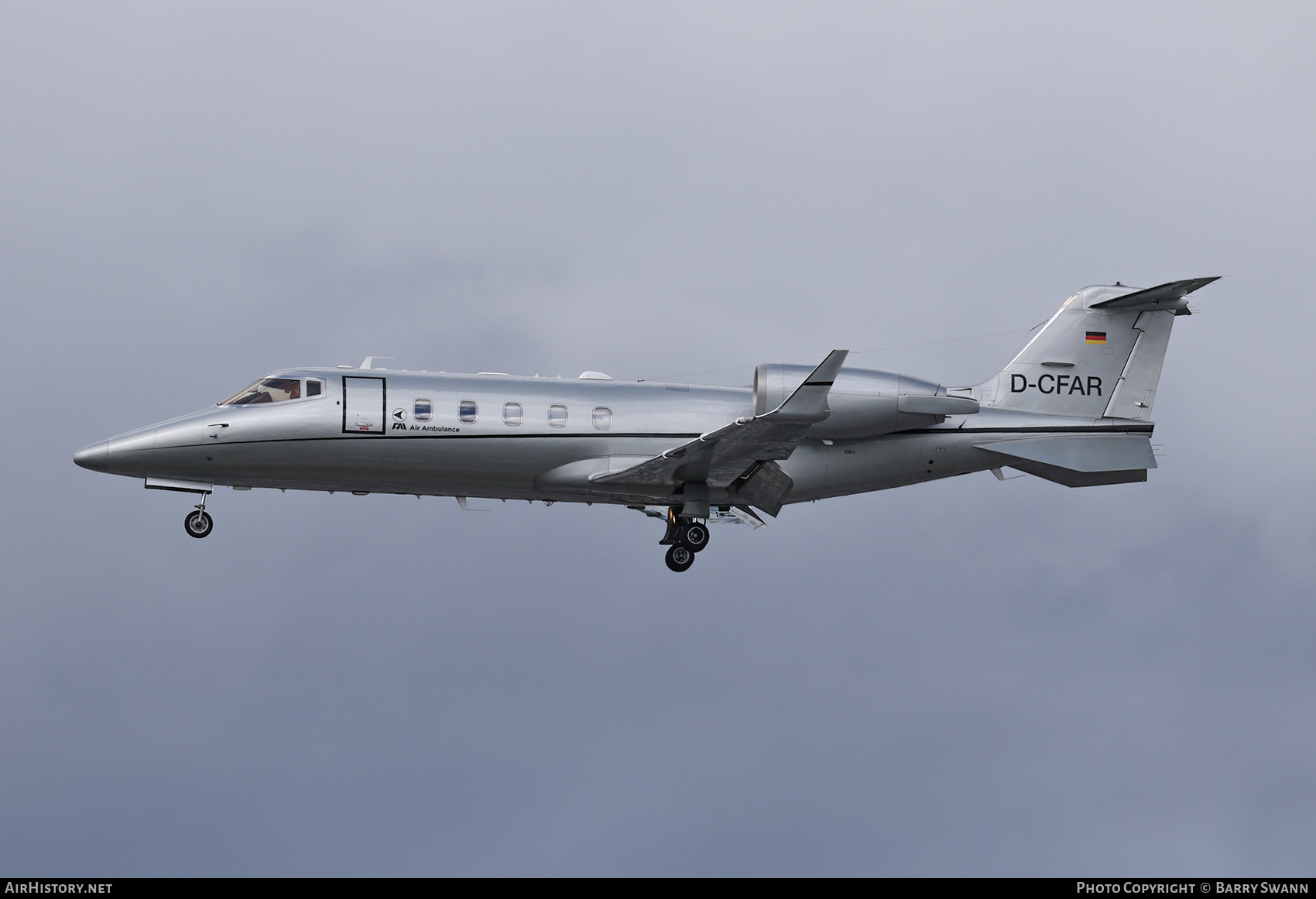 Aircraft Photo of D-CFAR | Learjet 60 | FAI Aviation Group | AirHistory.net #837026