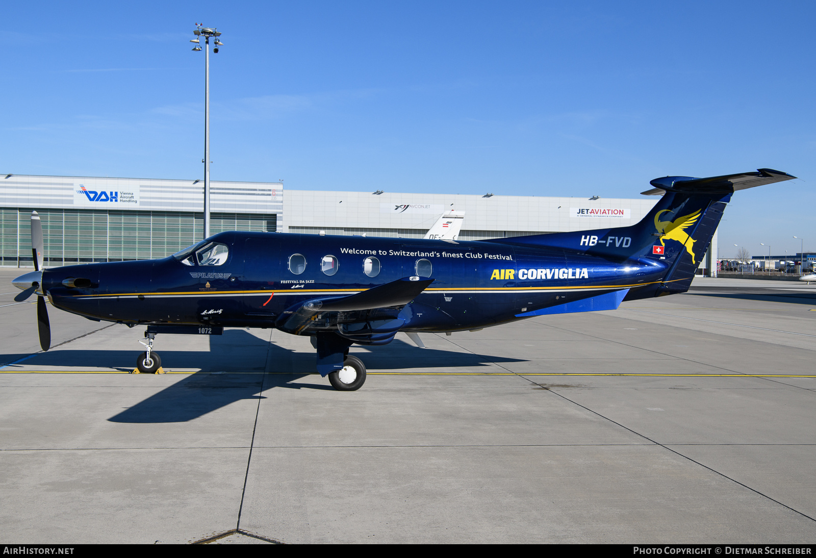 Aircraft Photo of HB-FVD | Pilatus PC-12NG (PC-12/47E) | Air Corviglia | AirHistory.net #837036