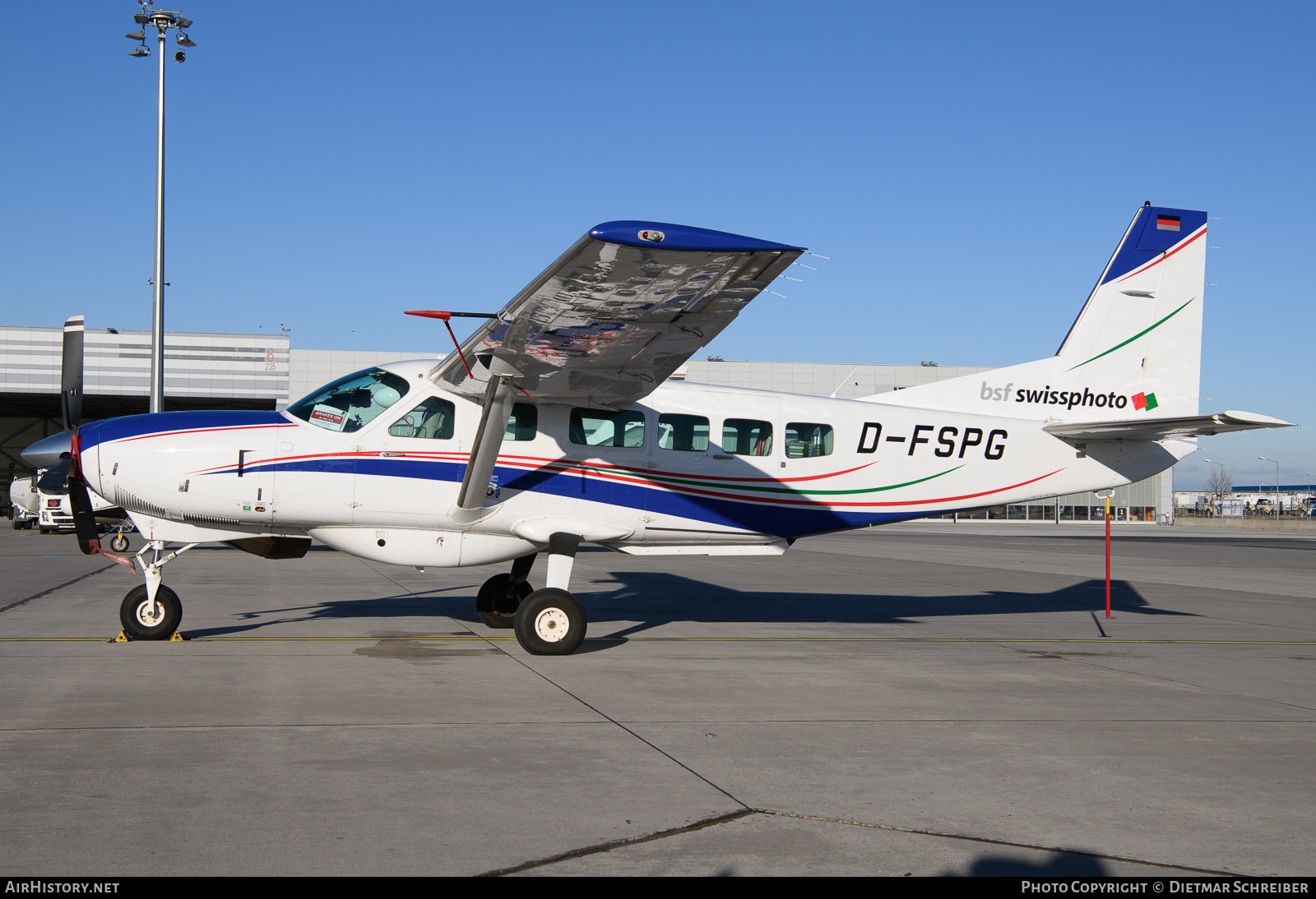 Aircraft Photo of D-FSPG | Cessna 208 Caravan I | BSF Swissphoto | AirHistory.net #837045