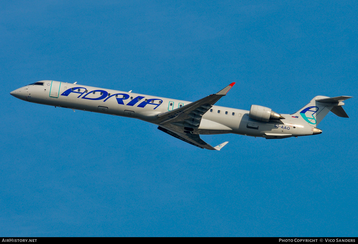 Aircraft Photo of S5-AAO | Bombardier CRJ-900 NG (CL-600-2D24) | Adria Airways | AirHistory.net #837052