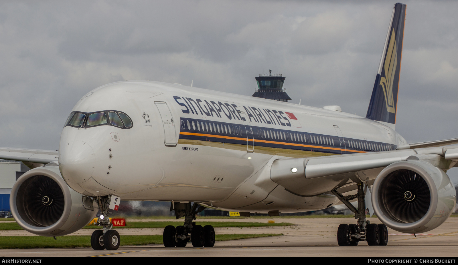 Aircraft Photo of 9V-SJF | Airbus A350-941 | Singapore Airlines | AirHistory.net #837074