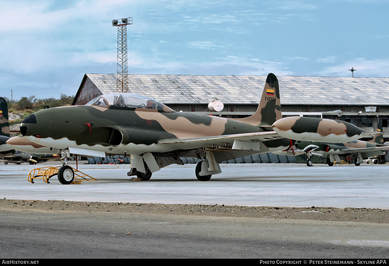 Aircraft Photo of FAE604 | Lockheed AT-33A | Ecuador - Air Force | AirHistory.net #837081