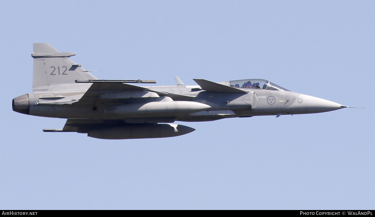 Aircraft Photo of 39212 | Saab JAS 39C Gripen | Sweden - Air Force | AirHistory.net #837091