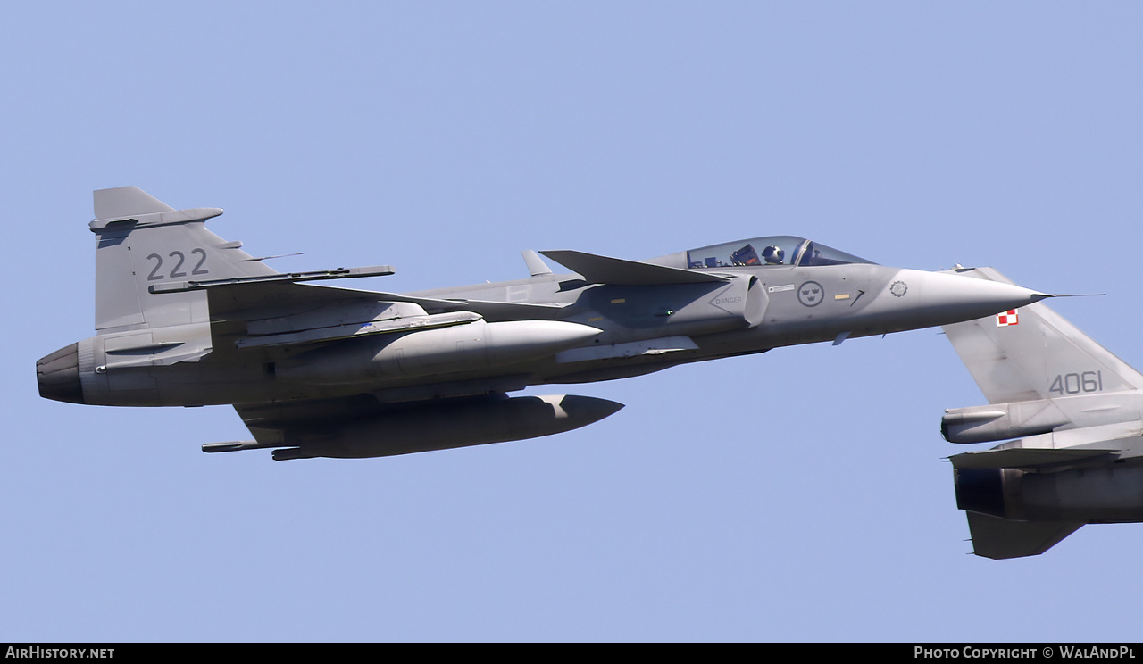 Aircraft Photo of 39222 | Saab JAS 39C Gripen | Sweden - Air Force | AirHistory.net #837092