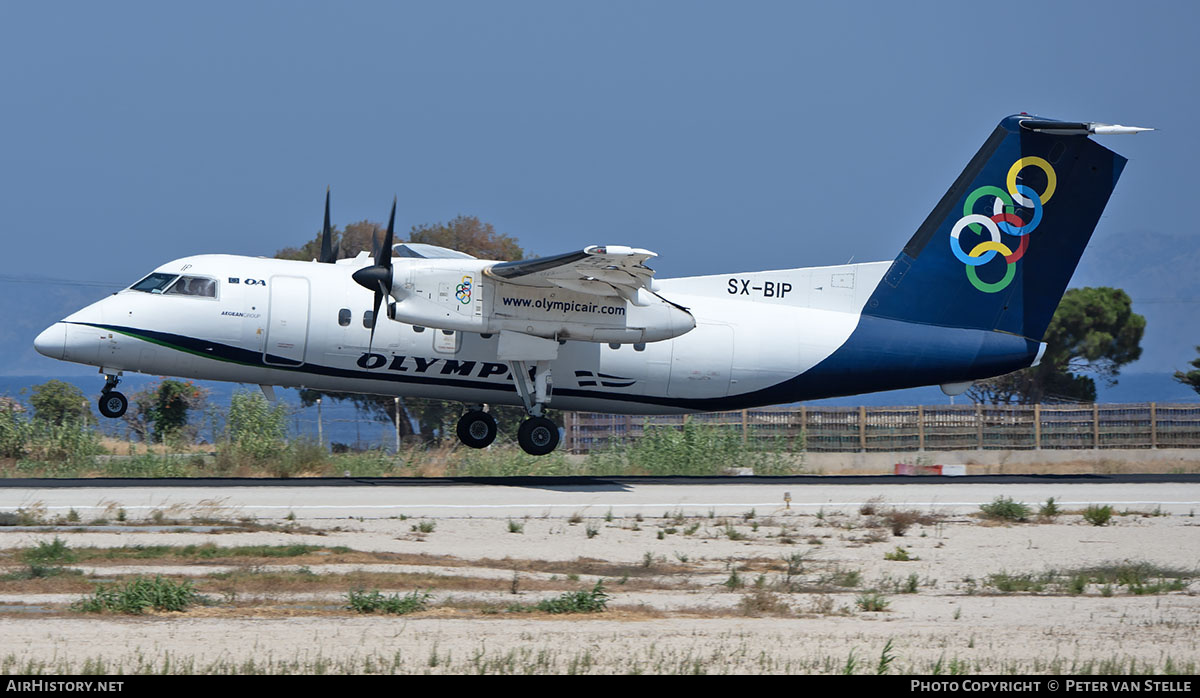 Aircraft Photo of SX-BIP | De Havilland Canada DHC-8-102 Dash 8 | Olympic | AirHistory.net #837111