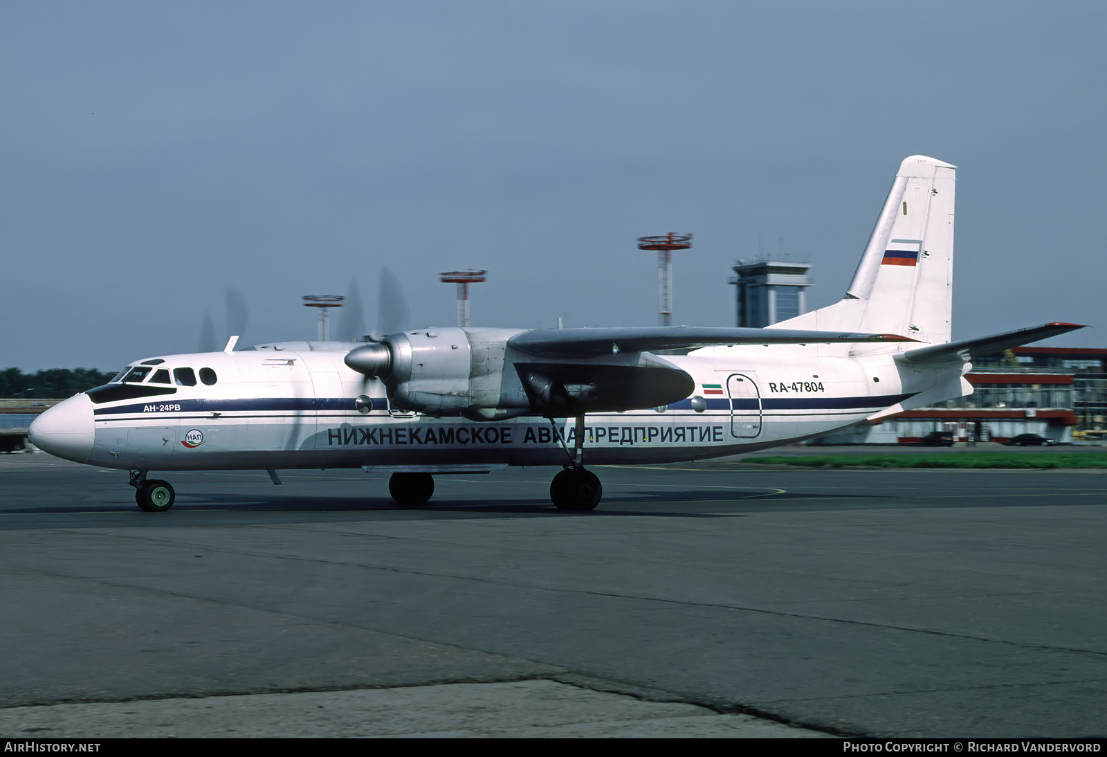 Aircraft Photo of RA-47804 | Antonov An-24RV | Nizhnekamskoye Air Enterprise | AirHistory.net #837122