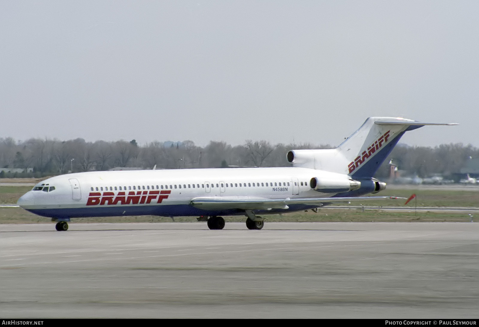 Aircraft Photo of N458BN | Boeing 727-227/Adv | Braniff | AirHistory.net #837124