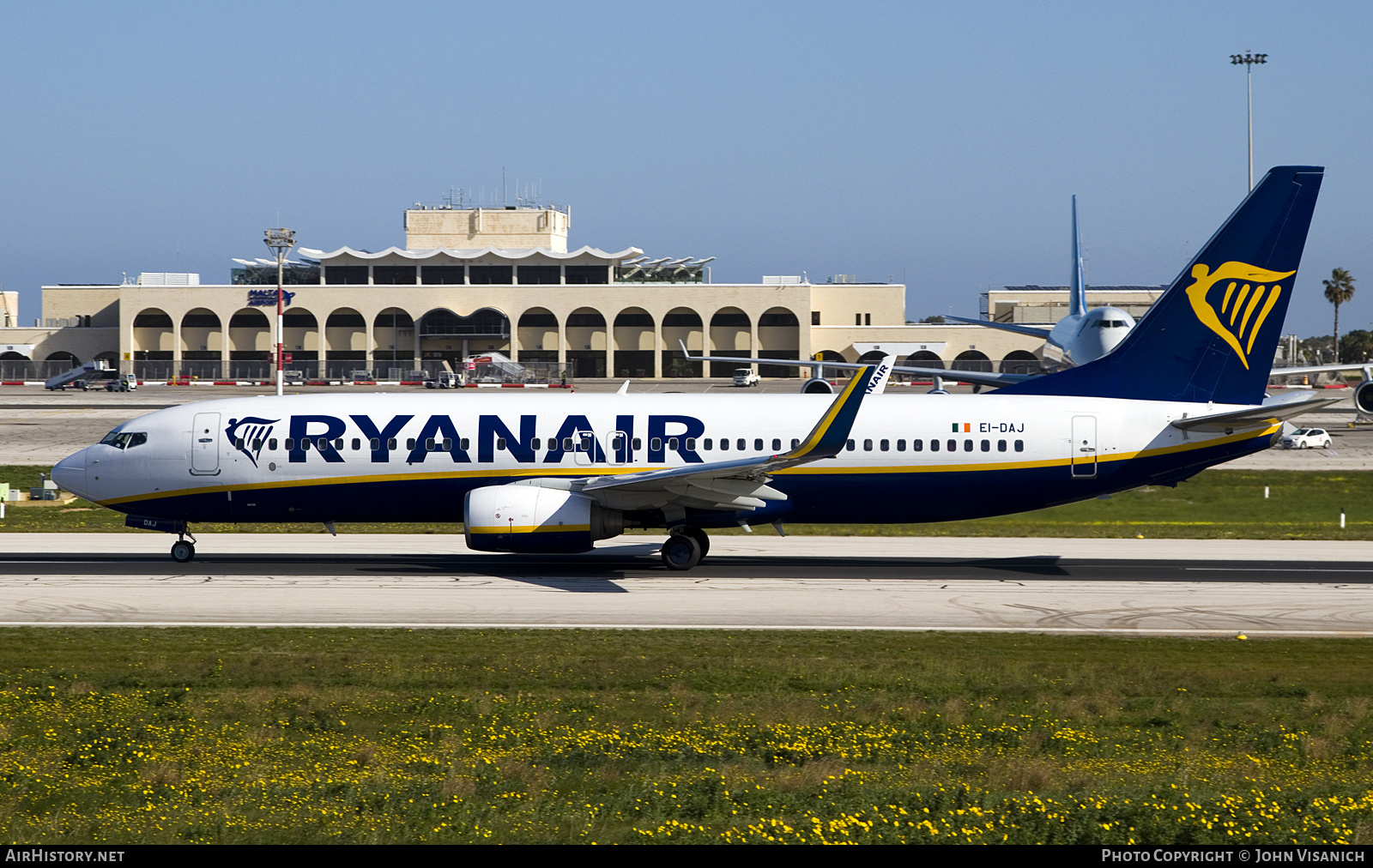 Aircraft Photo of EI-DAJ | Boeing 737-8AS | Ryanair | AirHistory.net #837134