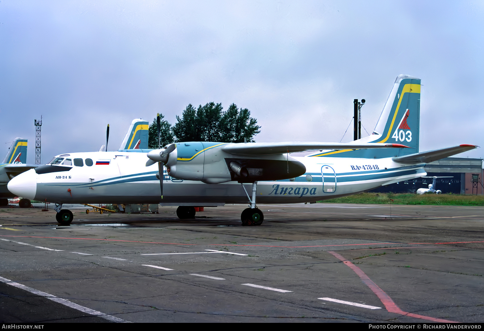 Aircraft Photo of RA-47848 | Antonov An-24B | Angara Airlines | AirHistory.net #837150