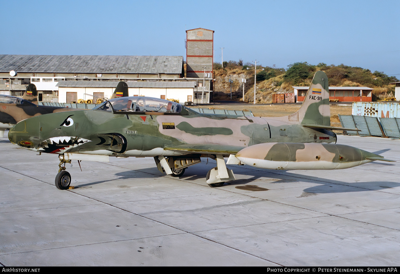 Aircraft Photo of FAE-919 | Lockheed AT-33A | Ecuador - Air Force | AirHistory.net #837174