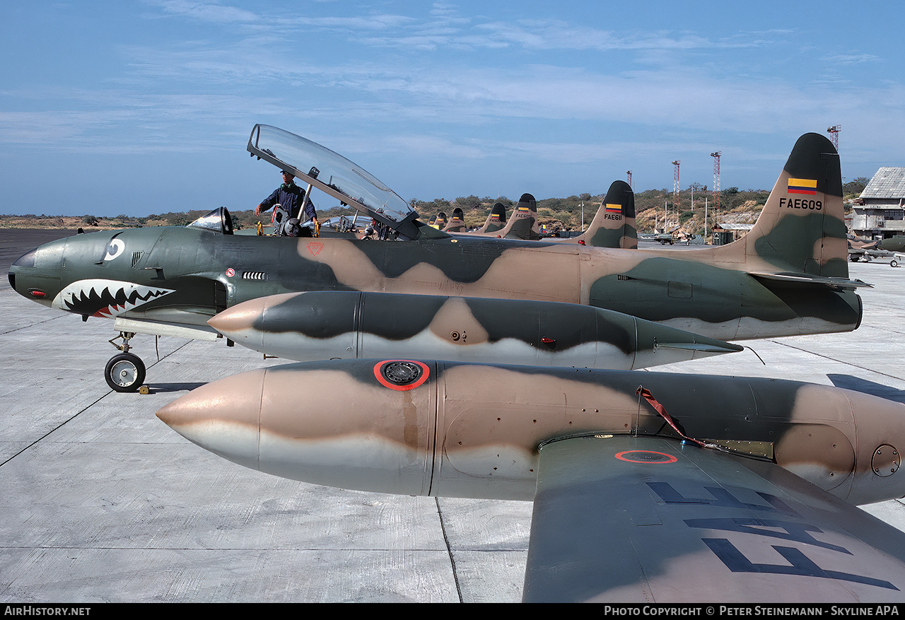 Aircraft Photo of FAE609 | Lockheed AT-33A | Ecuador - Air Force | AirHistory.net #837183