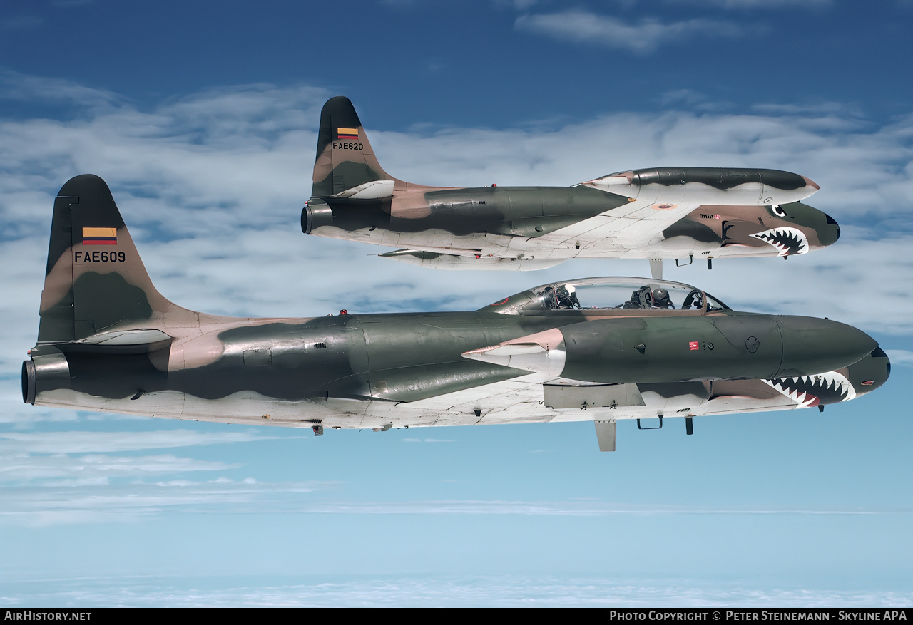Aircraft Photo of FAE609 | Lockheed AT-33A | Ecuador - Air Force | AirHistory.net #837191