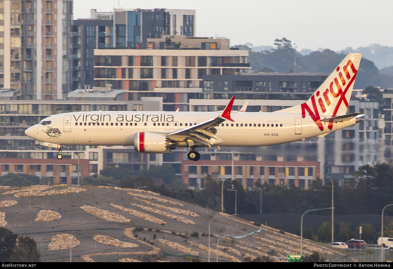 Aircraft Photo of VH-8IG | Boeing 737-8 Max 8 | Virgin Australia Airlines | AirHistory.net #837203