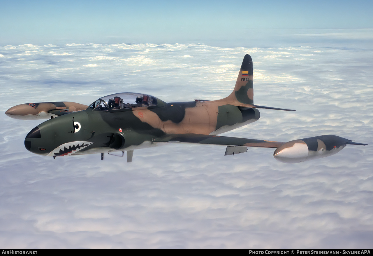 Aircraft Photo of FAE618 | Lockheed AT-33A | Ecuador - Air Force | AirHistory.net #837210