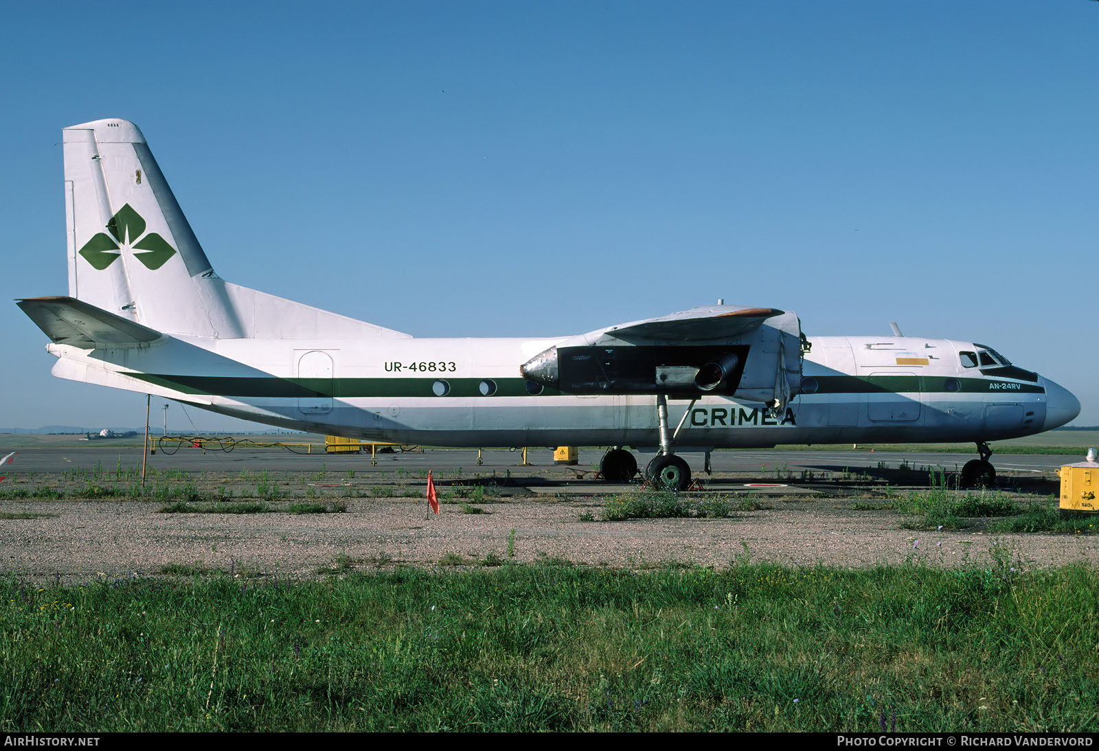 Aircraft Photo of UR-46833 | Antonov An-24RV | Crimea Air | AirHistory.net #837223