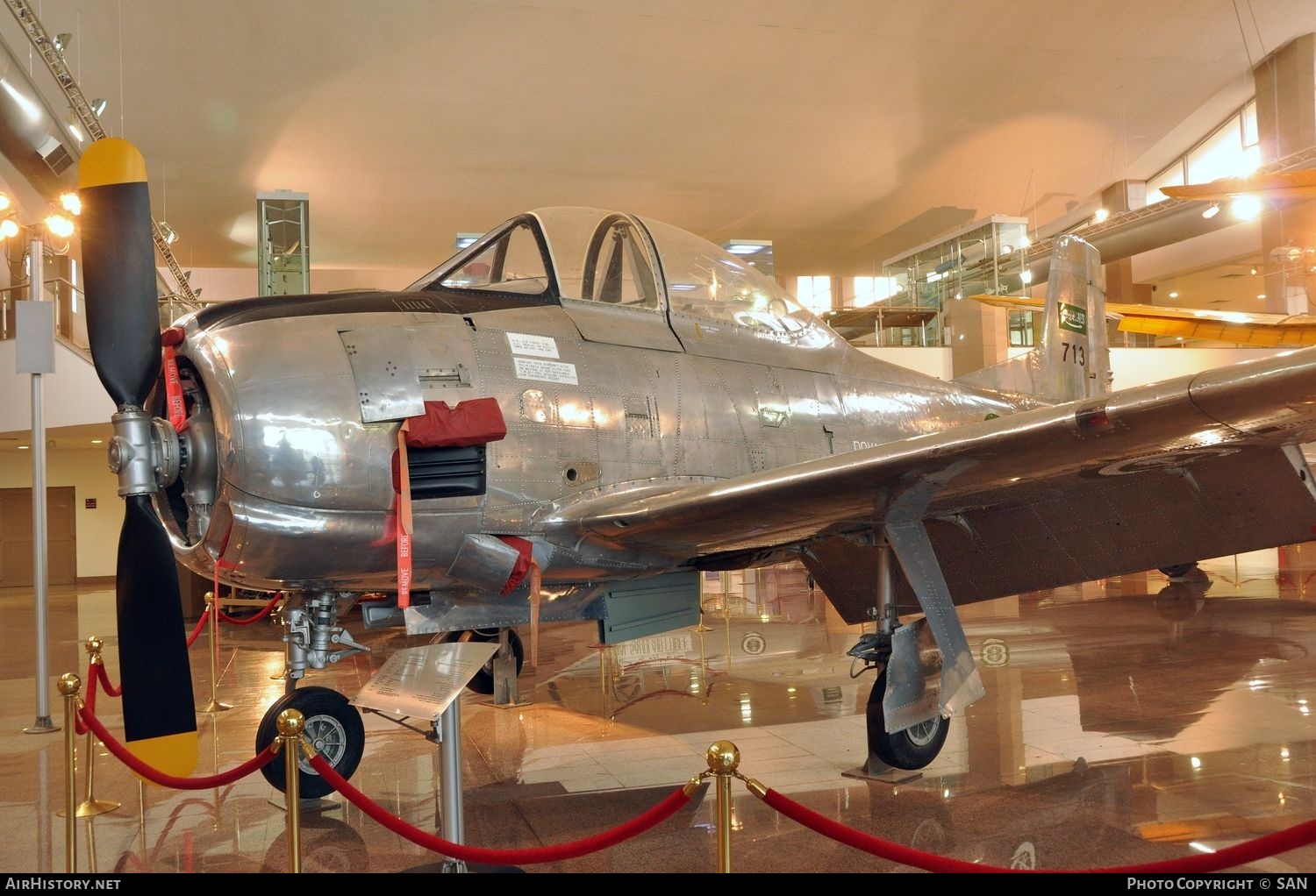 Aircraft Photo of 713 | North American T-28A Trojan | Saudi Arabia - Air Force | AirHistory.net #837233