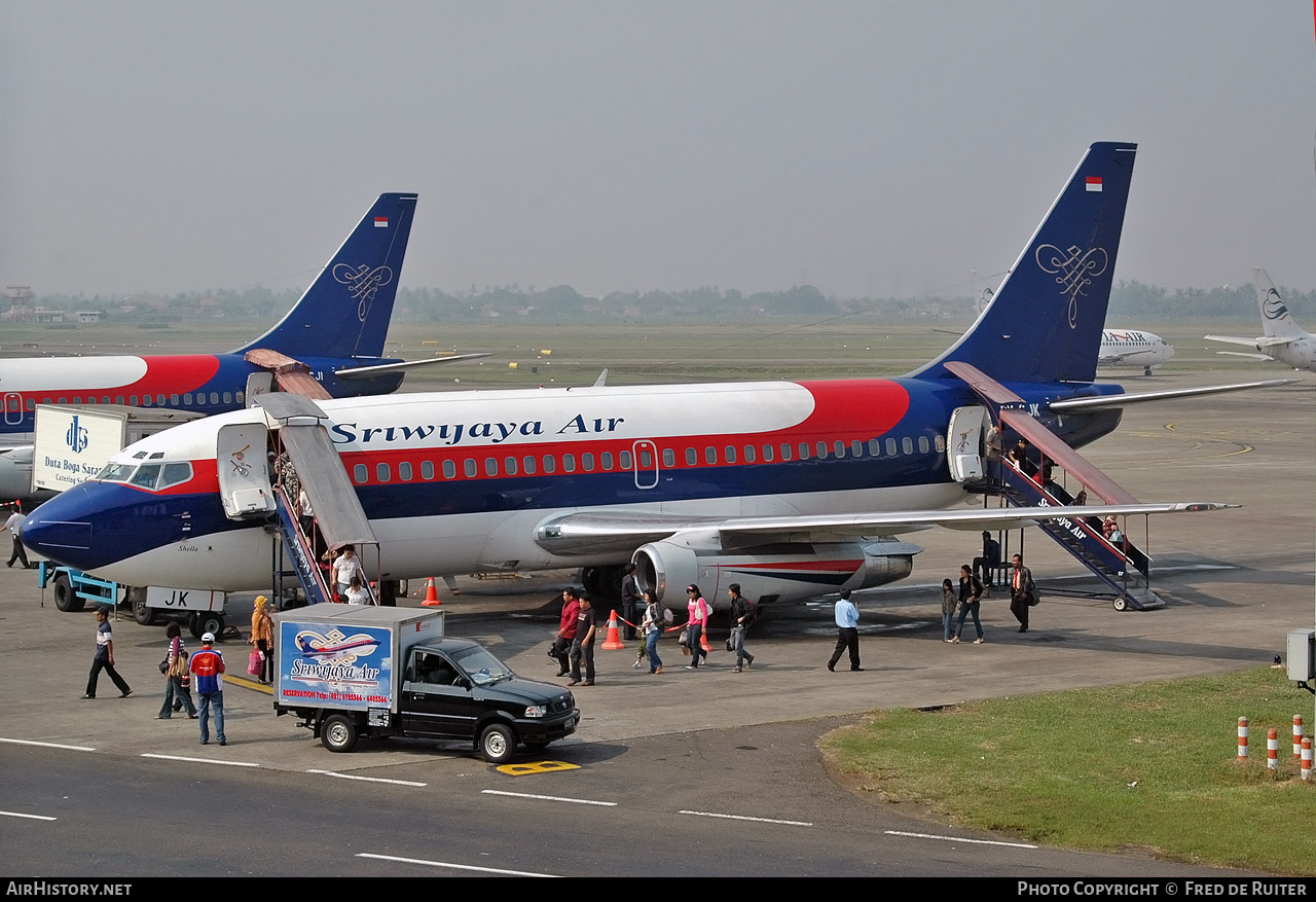 Aircraft Photo of PK-CJK | Boeing 737-236/Adv | Sriwijaya Air | AirHistory.net #837249