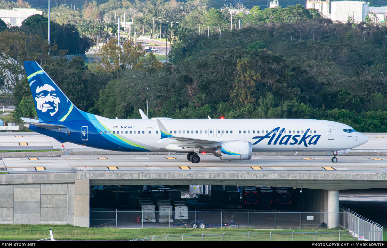 Aircraft Photo of N919AK | Boeing 737-9 Max 9 | Alaska Airlines | AirHistory.net #837308