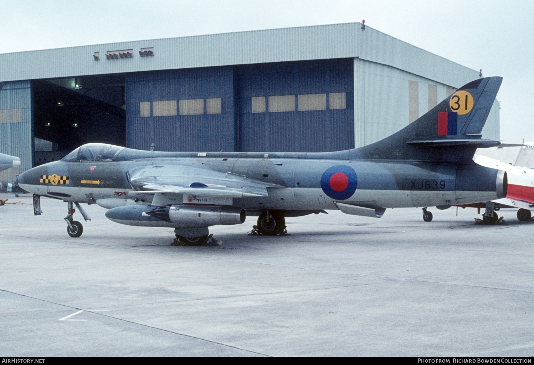 Aircraft Photo of XJ639 | Hawker Hunter F6 | UK - Air Force | AirHistory.net #837318