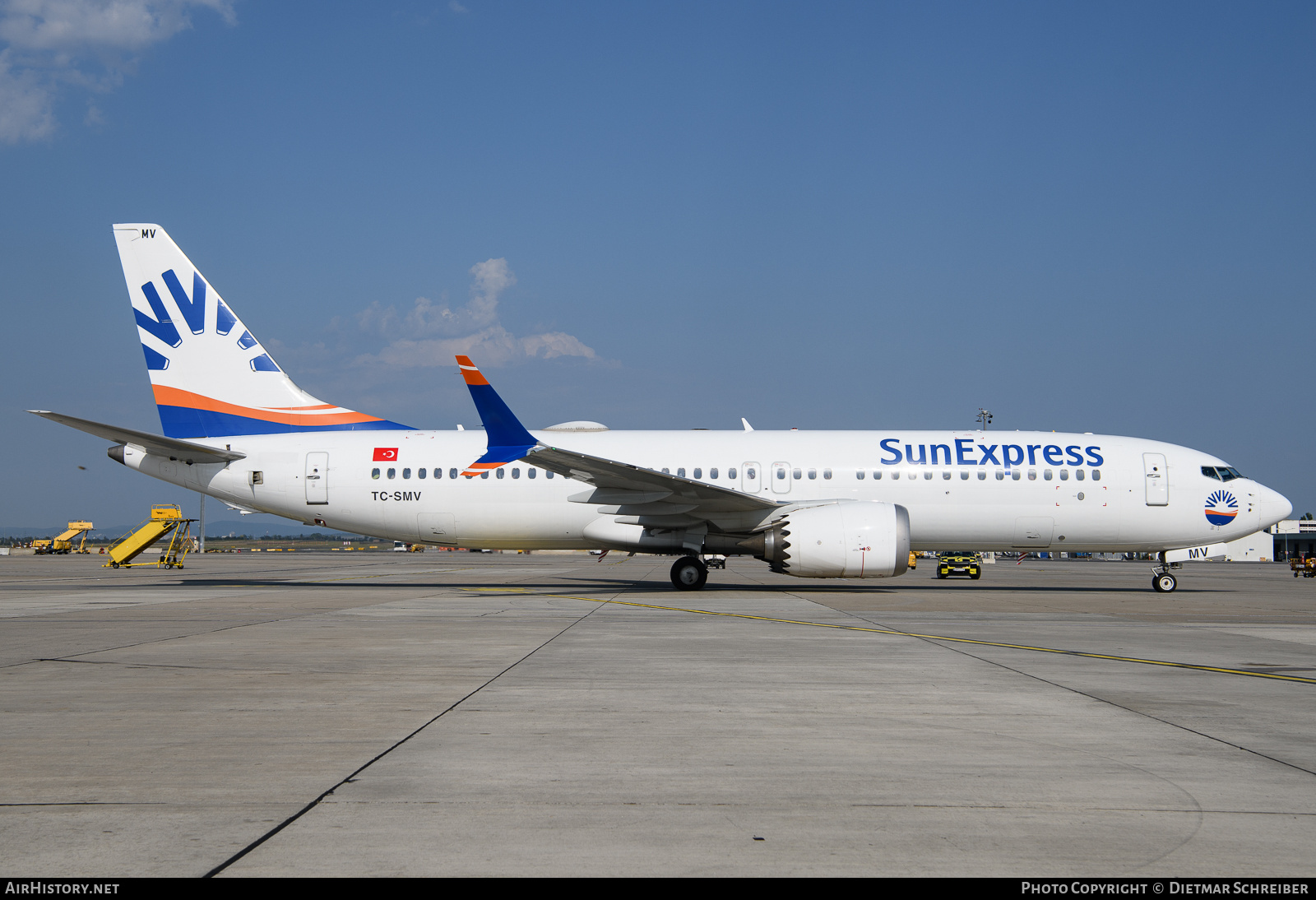 Aircraft Photo of TC-SMV | Boeing 737-8 Max 8 | SunExpress | AirHistory.net #837350