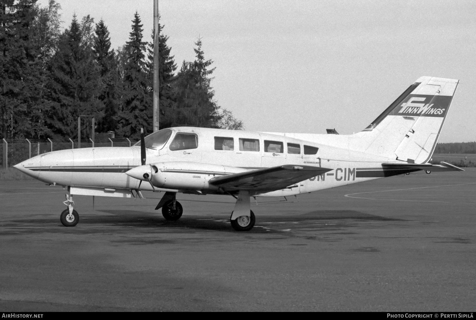 Aircraft Photo of OH-CIM | Cessna 402C Businessliner-II | Finnwings | AirHistory.net #837354