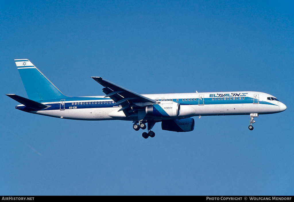 Aircraft Photo of 4X-EBI | Boeing 757-258 | El Al Israel Airlines | AirHistory.net #837397