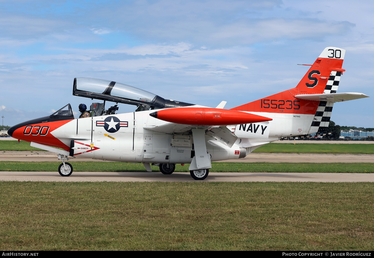 Aircraft Photo of N27WS / 155235 | North American T-2B Buckeye | USA - Navy | AirHistory.net #837419