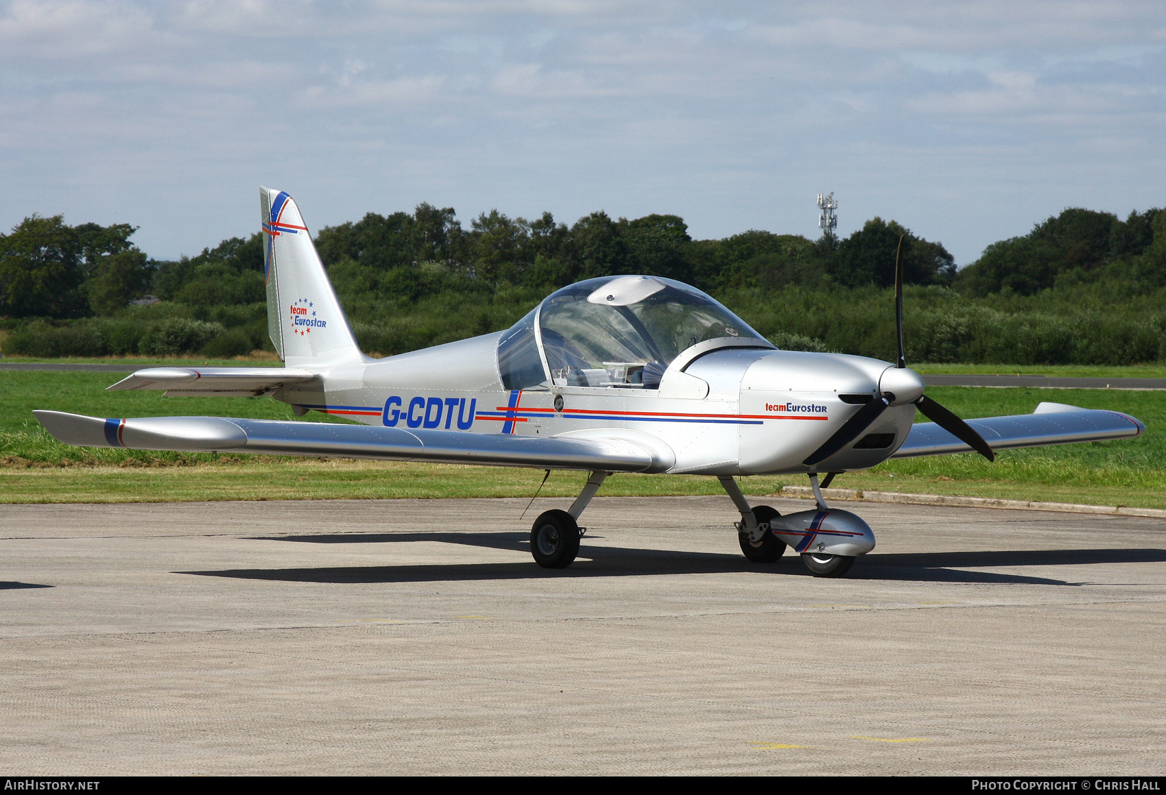 Aircraft Photo of G-CDTU | Cosmik EV-97 TeamEurostar UK | AirHistory.net #837425