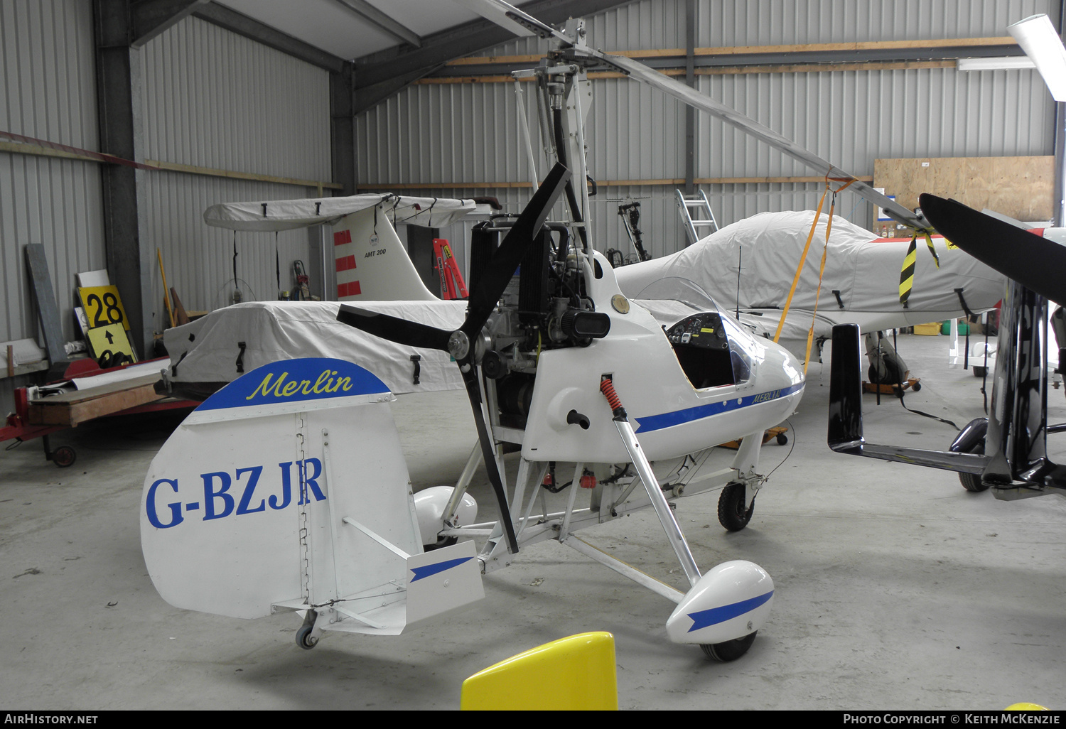 Aircraft Photo of G-BZJR | Montgomerie-Bensen B8MR | AirHistory.net #837431