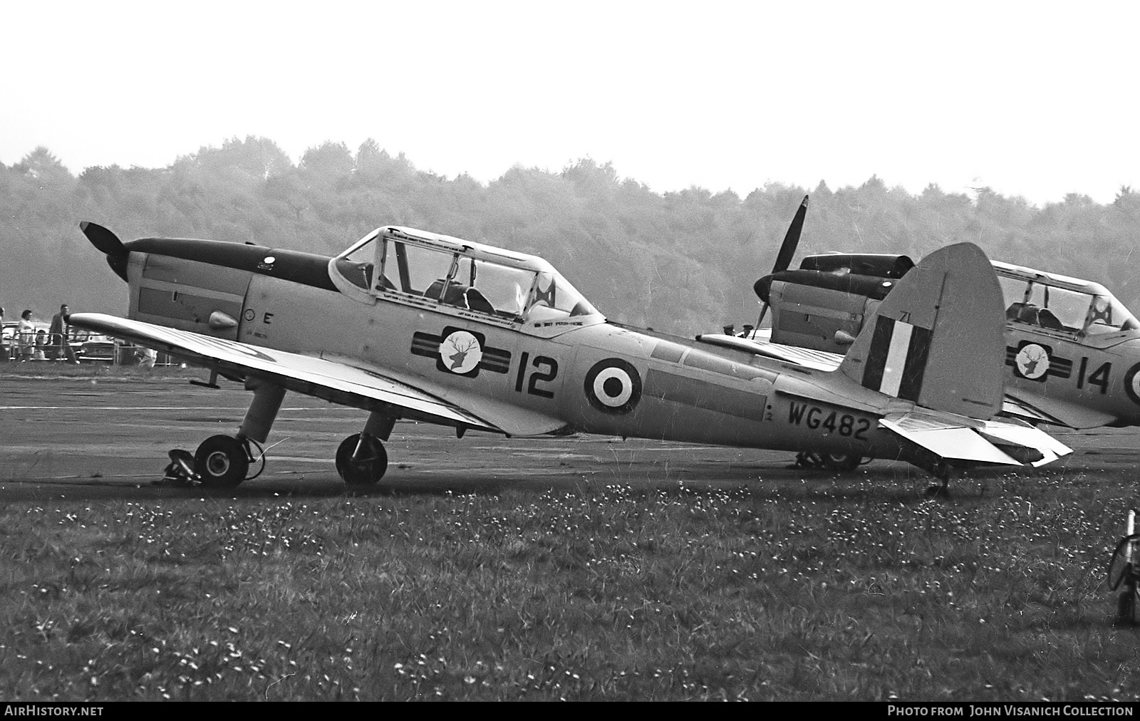 Aircraft Photo of WG482 | De Havilland DHC-1 Chipmunk T10 | UK - Air Force | AirHistory.net #837443