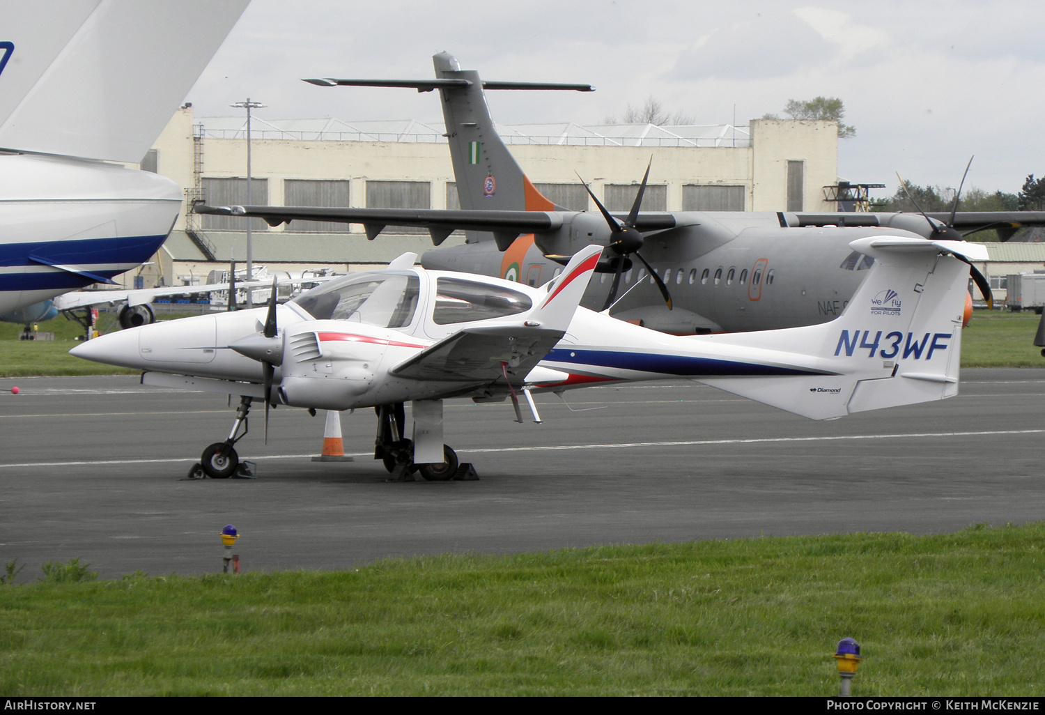 Aircraft Photo of N43WF | Diamond DA42 NG Twin Star | AirHistory.net #837446