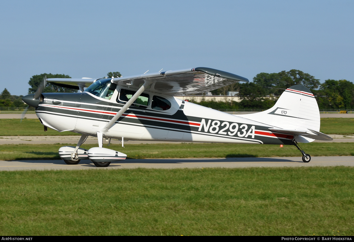 Aircraft Photo of N8293A | Cessna 170B | AirHistory.net #837464