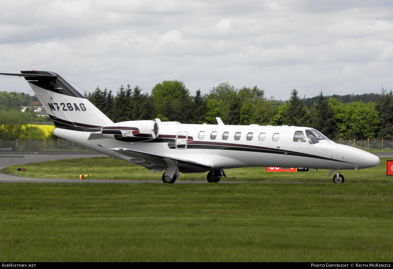 Aircraft Photo of N726AG | Cessna 525B CitationJet CJ3 | AirHistory.net #837473