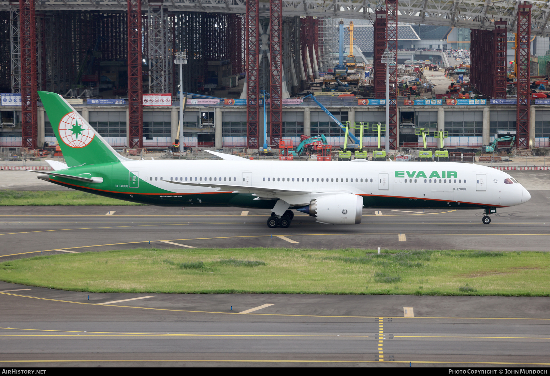 Aircraft Photo of B-17888 | Boeing 787-9 Dreamliner | EVA Air | AirHistory.net #837508
