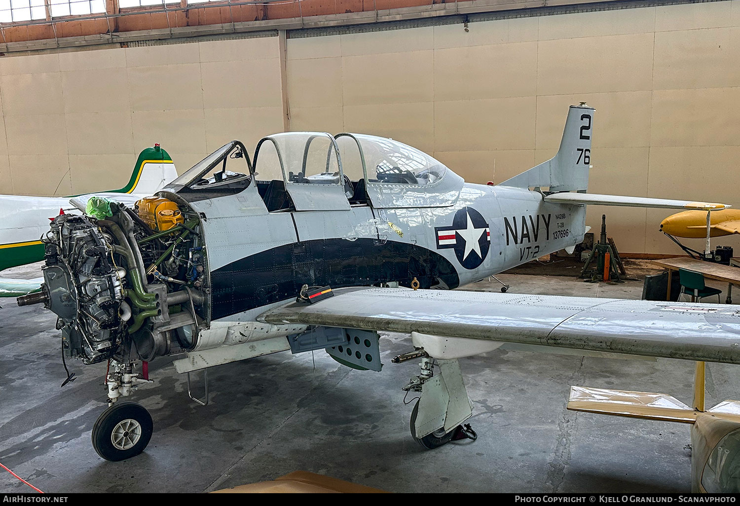 Aircraft Photo of N428B / 137696 | North American T-28B Trojan | USA - Navy | AirHistory.net #837523