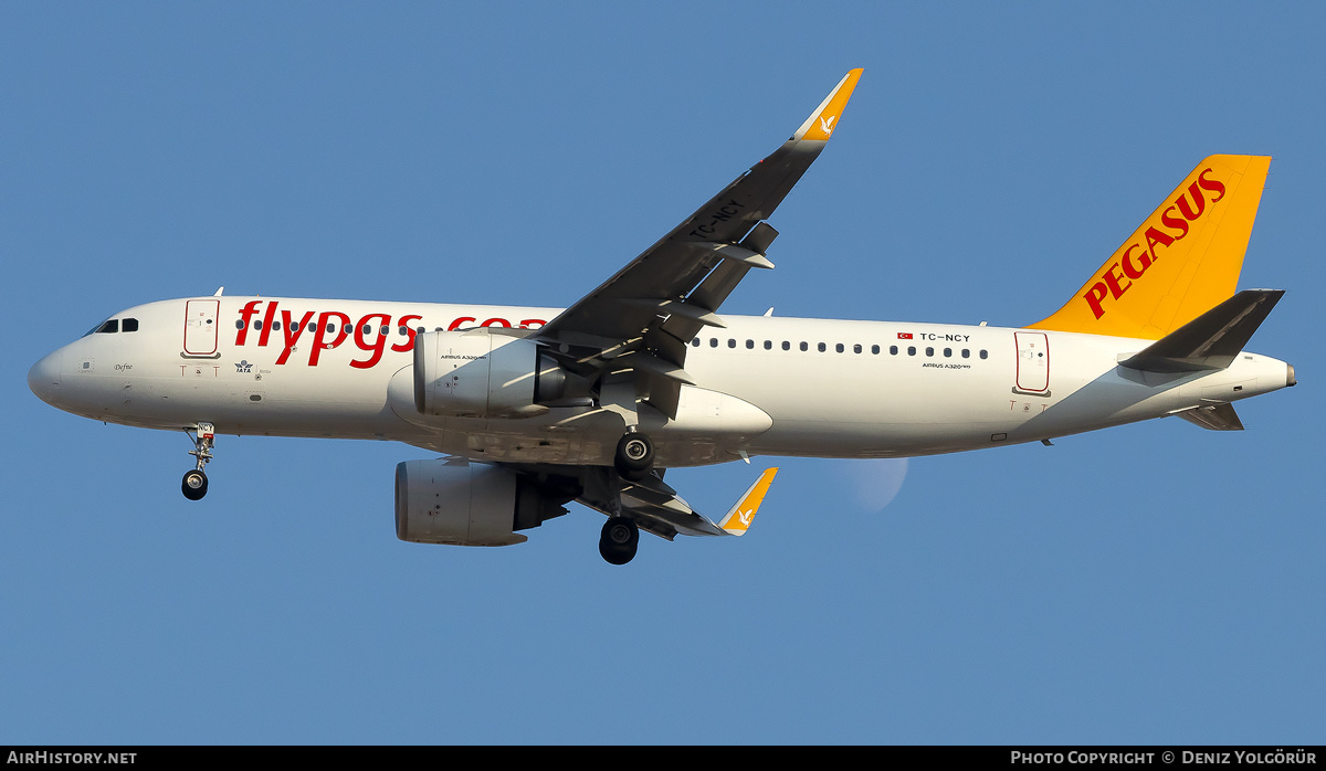 Aircraft Photo of TC-NBY | Airbus A320-251N | Pegasus Airlines | AirHistory.net #837546