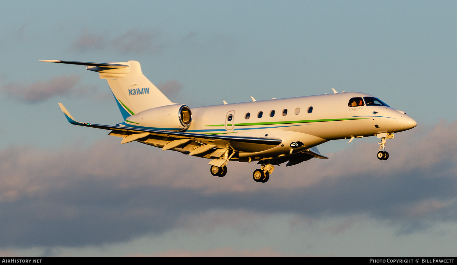 Aircraft Photo of N31MW | Embraer EMB-550 Legacy 500 | AirHistory.net #837551