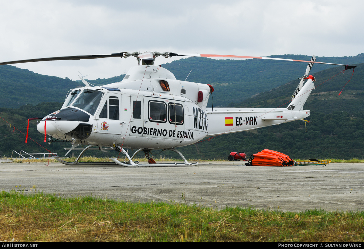 Aircraft Photo of EC-MRK | Bell 412HP | Gobierno de España | AirHistory.net #837585