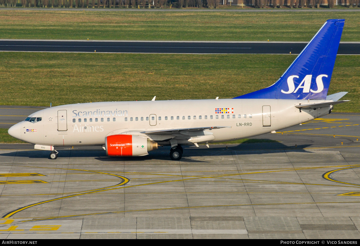 Aircraft Photo of LN-RRD | Boeing 737-683 | Scandinavian Airlines - SAS | AirHistory.net #837594