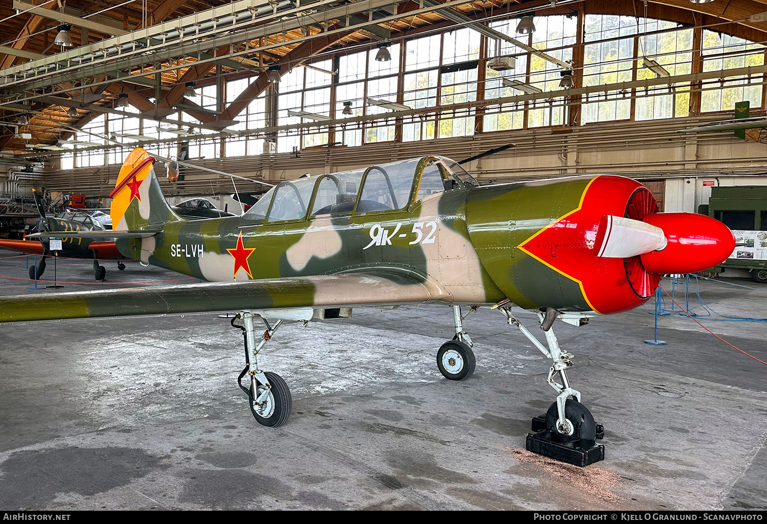 Aircraft Photo of SE-LVH | Yakovlev Yak-52 | Soviet Union - Air Force | AirHistory.net #837600