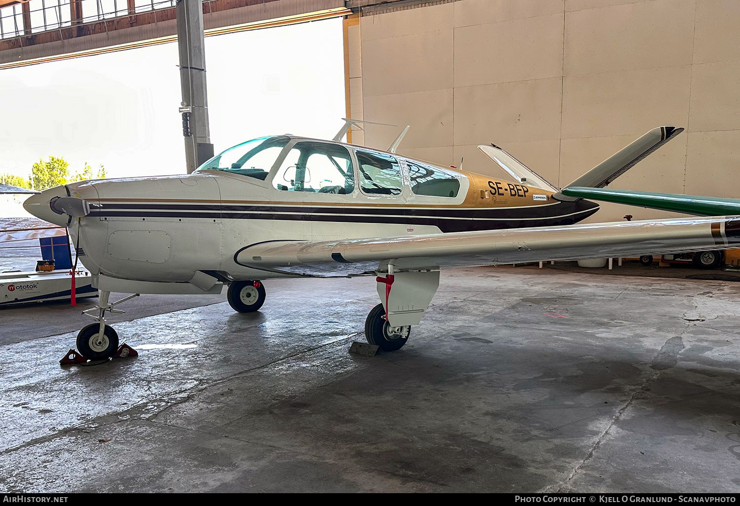 Aircraft Photo of SE-BEP | Beech 35 Bonanza | AirHistory.net #837601
