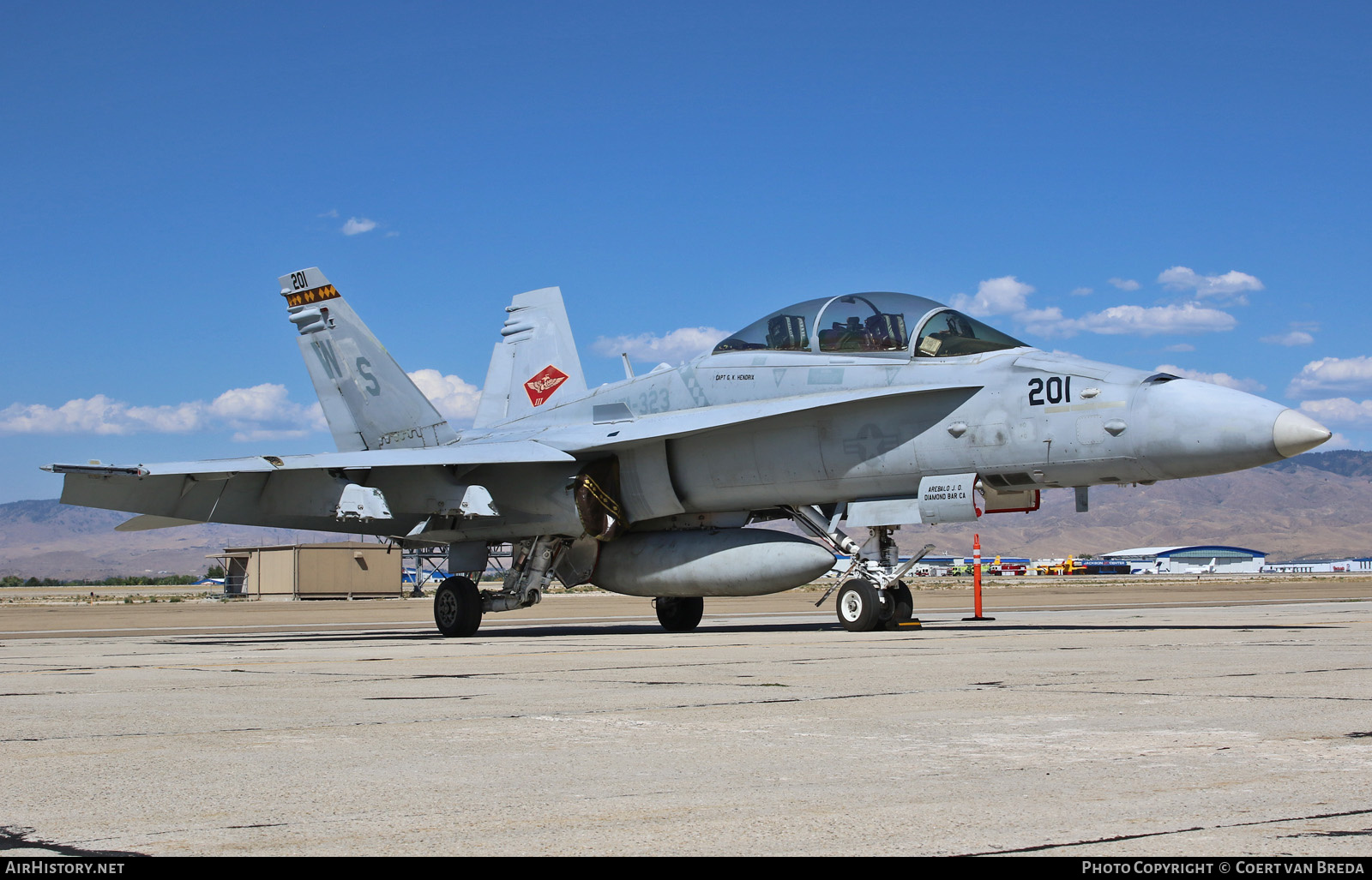 Aircraft Photo of 164705 | McDonnell Douglas F/A-18D Hornet | USA - Marines | AirHistory.net #837616