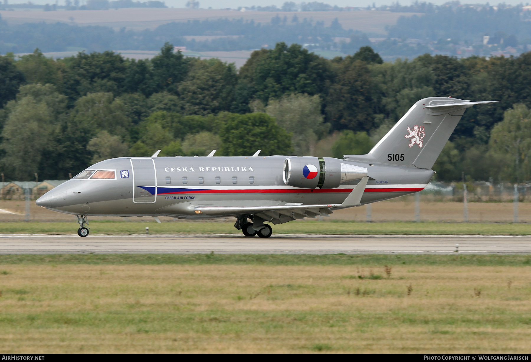 Aircraft Photo of 5105 | Canadair Challenger 601-3A (CL-600-2B16) | Czechia - Air Force | AirHistory.net #837628