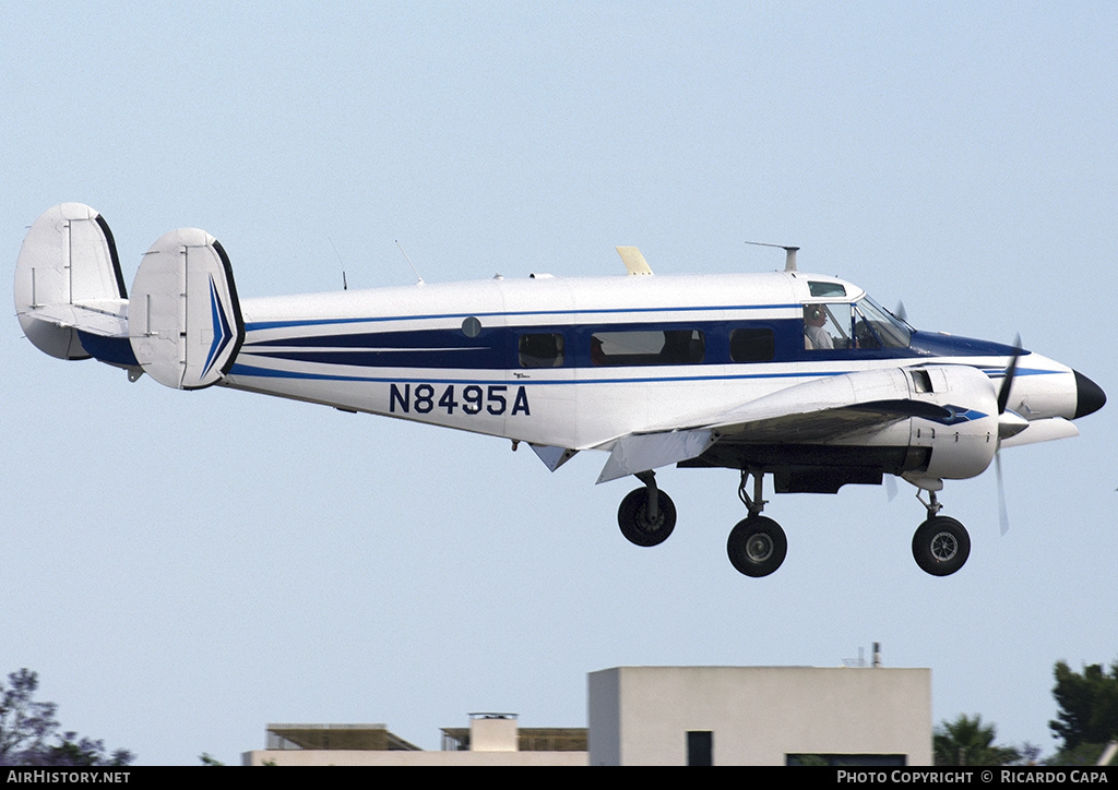 Aircraft Photo of N8495A | Beech H18 Tri-Gear | AirHistory.net #837640