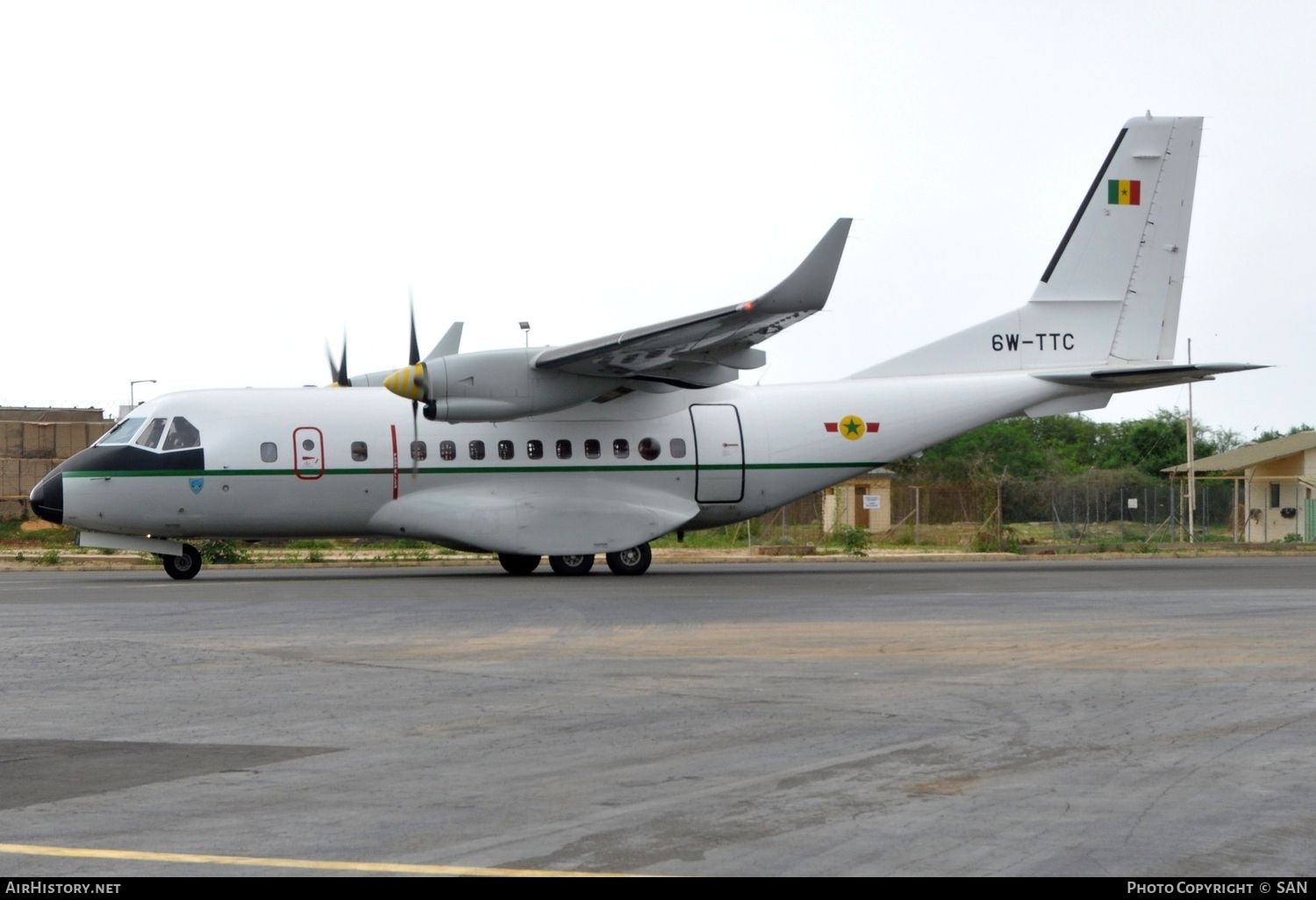 Aircraft Photo of 6W-TTC | CASA/IPTN CN235M-220 | Senegal - Air Force | AirHistory.net #837670