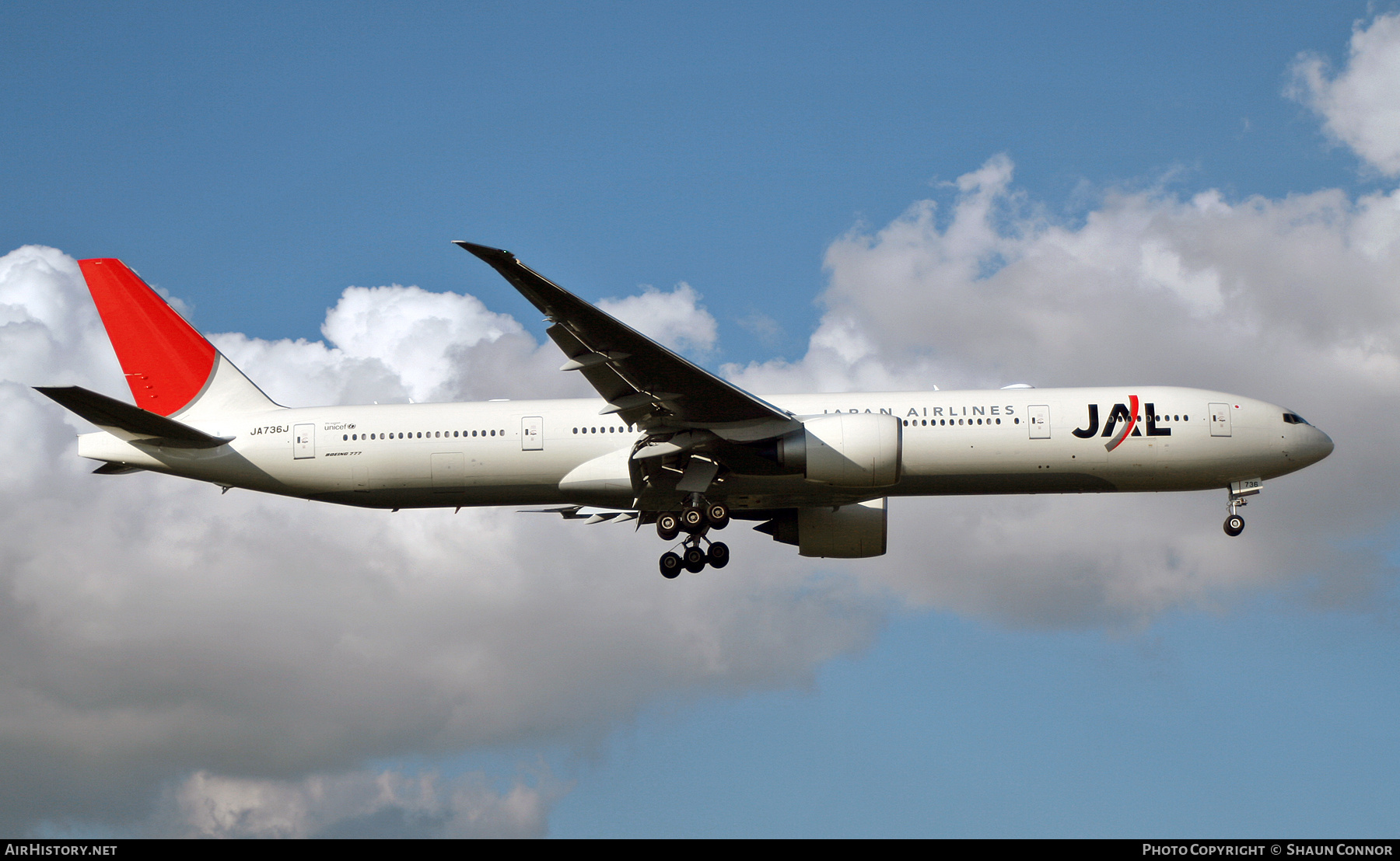 Aircraft Photo of JA736J | Boeing 777-346/ER | Japan Airlines - JAL | AirHistory.net #837693