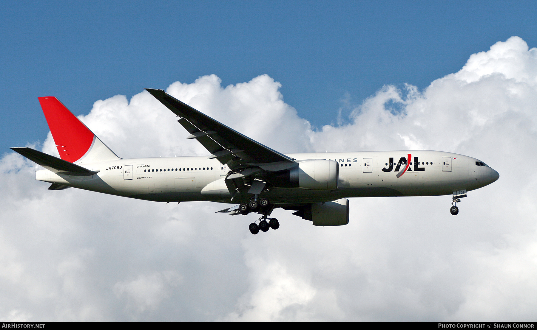 Aircraft Photo of JA708J | Boeing 777-246/ER | Japan Airlines - JAL | AirHistory.net #837696