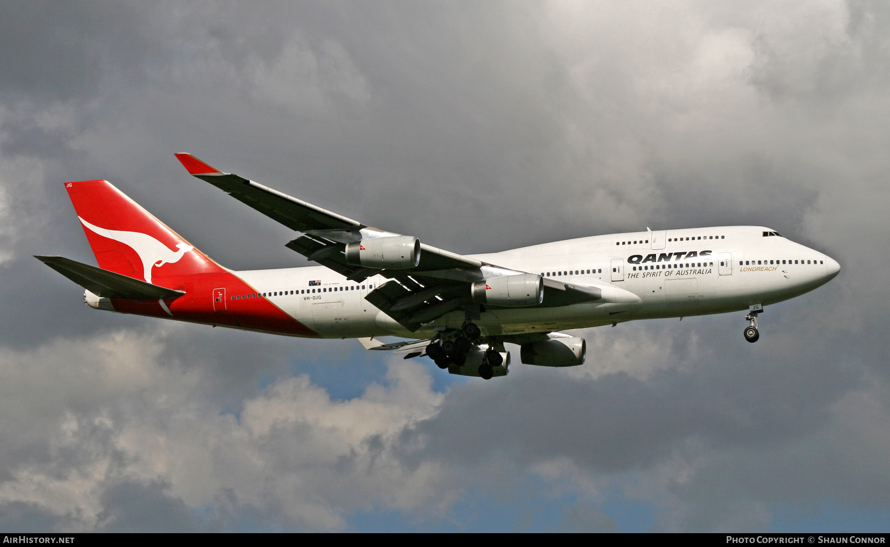 Aircraft Photo of VH-OJG | Boeing 747-438 | Qantas | AirHistory.net #837717